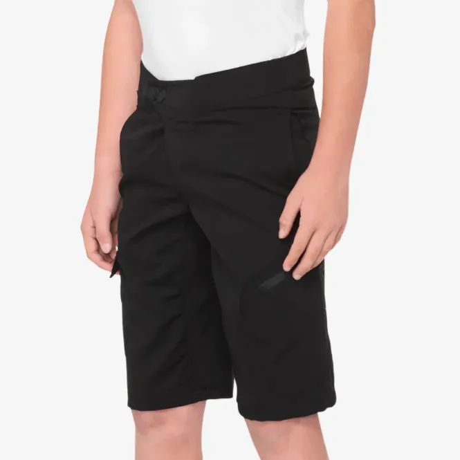 Main Image 100% Ridecamp Youth Shorts Black