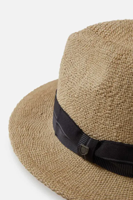 Brixton Roma Straw Fedora